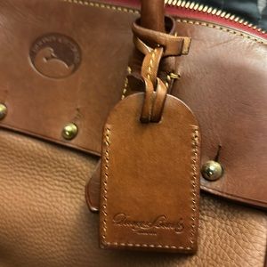 Dooney Bourke Hand Bag genuine leather with inside pockets